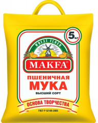 Мука пшеничная высшего сорта