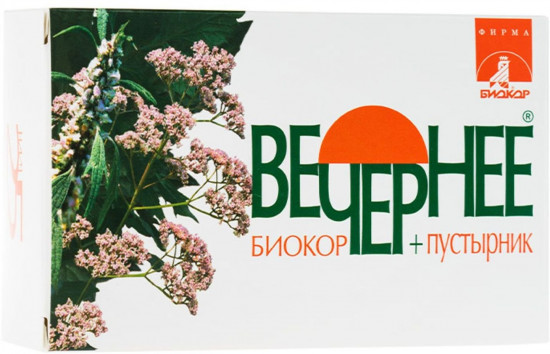 Драже «Вечернее валериана и пустырник»