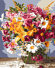 Картина по номерам «Яркий букет»