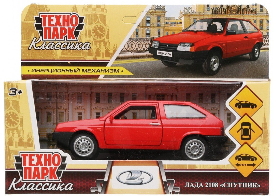 Машина металлическая «Lada 2108» | Классика | Технопарк