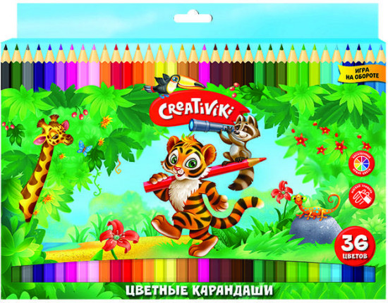Набор цветных карандашей