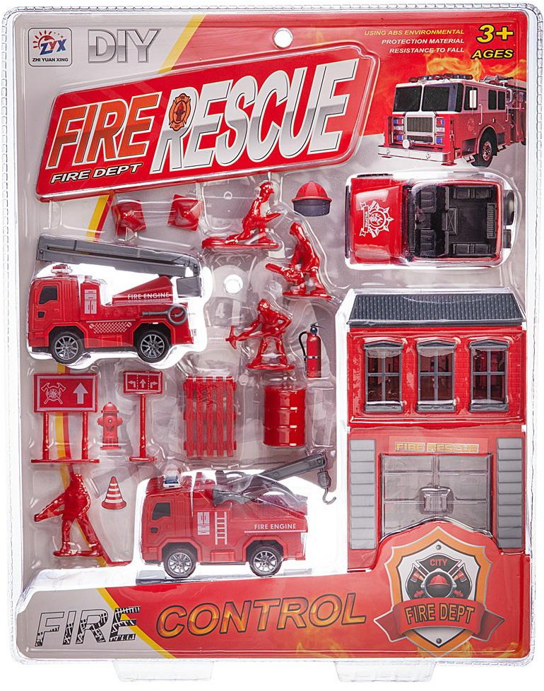 Набор игровой «Пожарная станция» | Junfa Toys