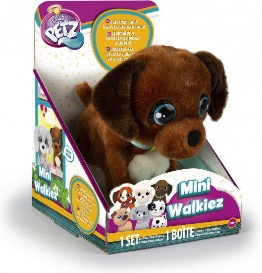 Игрушка интерактивная «Щенок Mini Walkiez Chocolab»