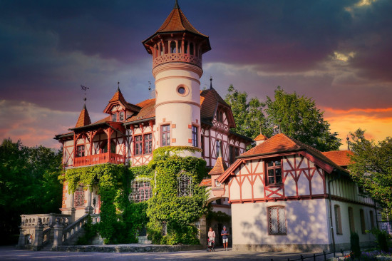 Картина по номерам «Старая Бавария»