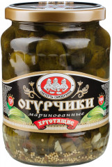 Огурчики маринованные хрустящие