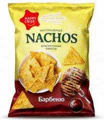 Чипсы кукурузные со вкусом барбекю «Happy Nachos»