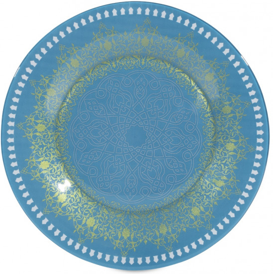 Тарелка обеденная «Bagatelle turquoise»