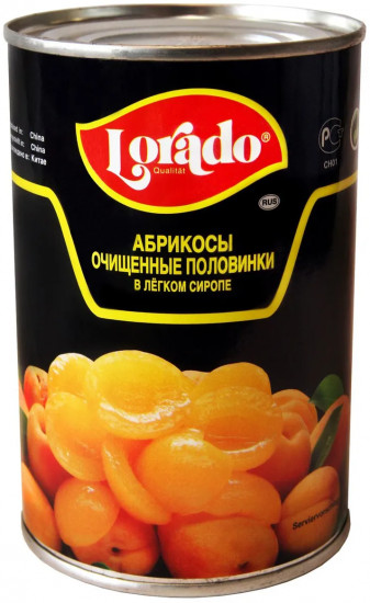 Абрикосы в сиропе очищенные
