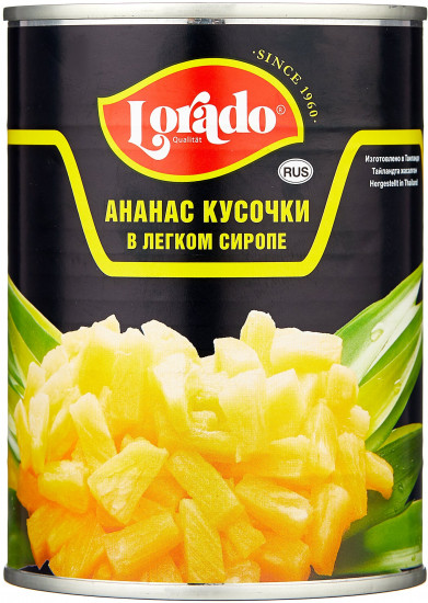 Ананас кусочки в сиропе