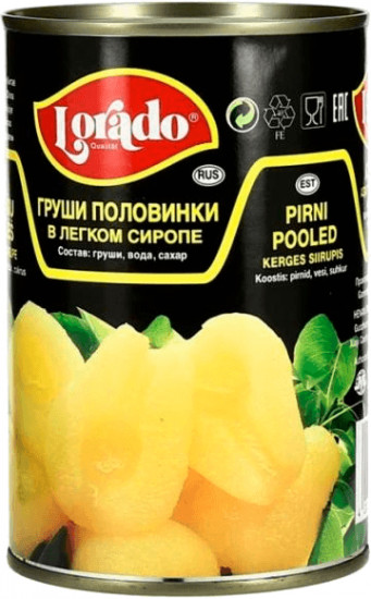 Груши в сиропе