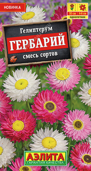 Гелиптерум «Гербарий», смесь сортов