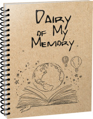 Блокнот воспоминаний «Dairy of my memory»