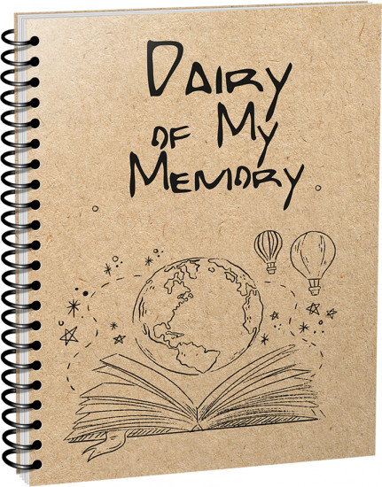 Блокнот воспоминаний «Dairy of my memory»