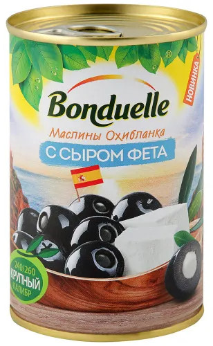 Маслины с сыром фета «Охибланка»