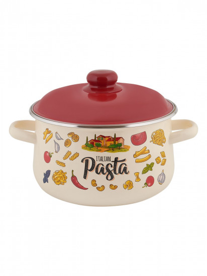Кастрюля  коническая « Pasta Italian» с крышкой