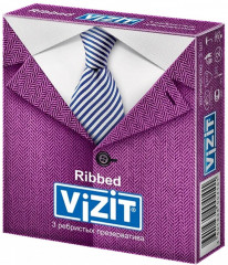 Презервативы Vizit «Ribbed»