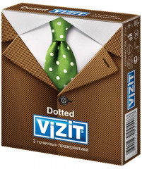 Презервативы Vizit «Dotted»