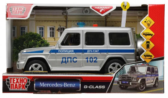 Машина инерционная «Mercedes-Benz G-class. Полиция»