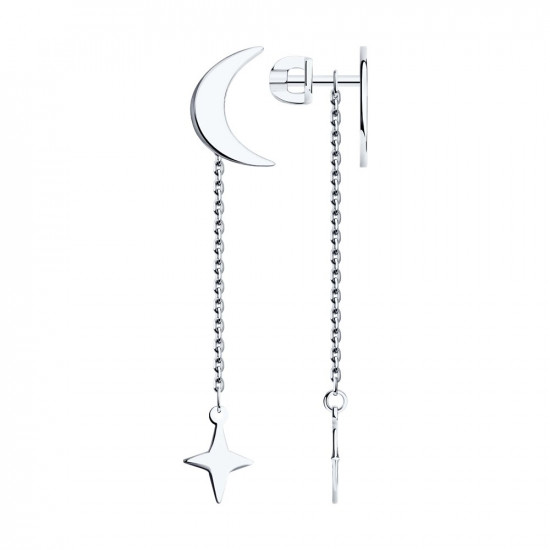 Серьги из серебра
