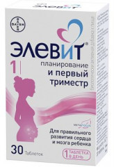 Таблетки «Элевит»