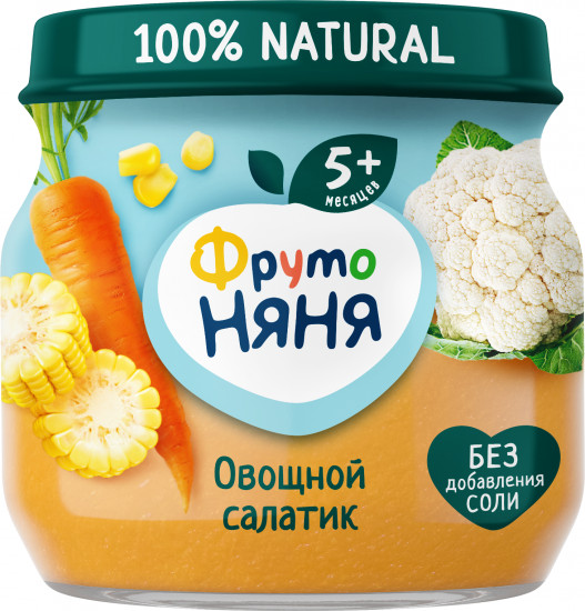 Пюре овощное «Овощной салатик»