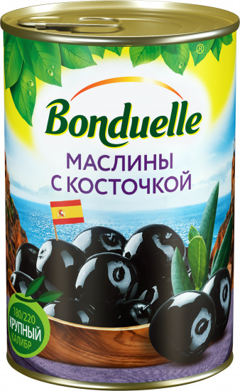 Маслины с косточками