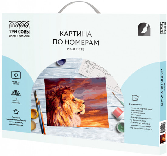 Картина по номерам «Закат»