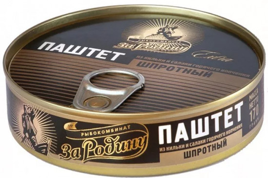 Паштет шпротный из кильки и салаки