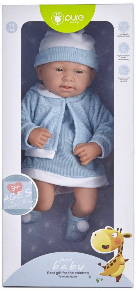 Пупс | Pure baby | Junfa Toys