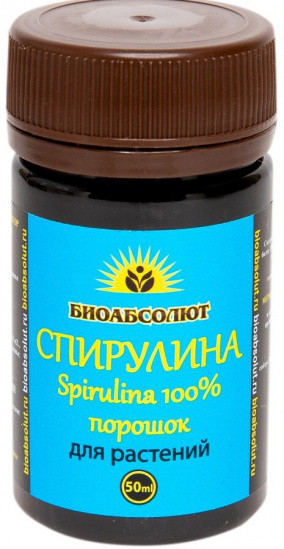 Порошок спирулины  для растений «Биоабсолют»