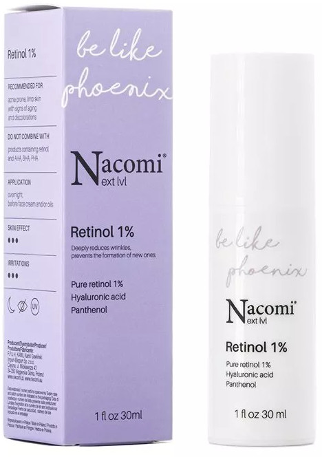 Сыворотка для лица с ретинолом 1% | Nacomi