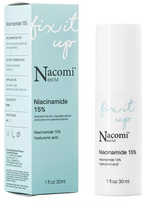 Сыворотка для лица с ниацинамидом 15% | Nacomi