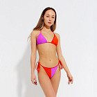 оранжевый/сиреневый