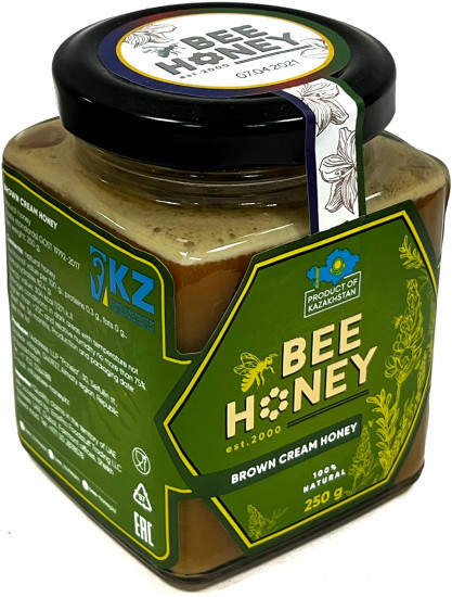 Крем-мед гречишный «Brown Cream Honey»