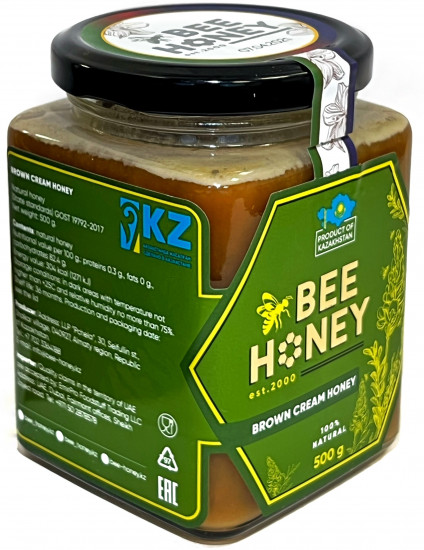 Крем-мед гречишный «Brown Cream Honey»