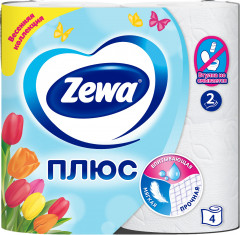 Туалетная бумага «Zewa плюс»