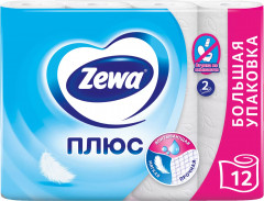 Туалетная бумага «Zewa плюс»