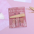 Заколки для волос «Нежность, свобода, счастье»