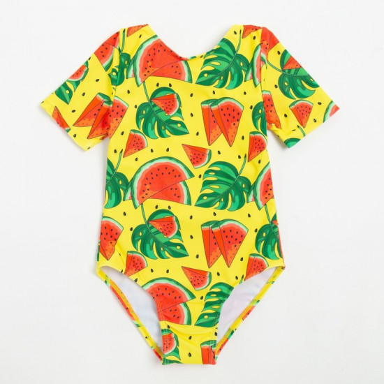 Купальник слитный для девочек