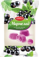 Мармелад со вкусом черной смородины