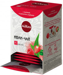 Иван-чай с малиной и ароматом клубники