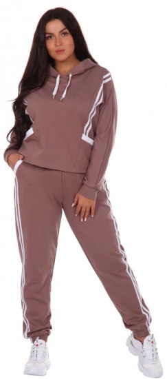 Костюм женский «Комета», кофейный, 44RU — Lovetex.store