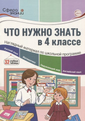 Что нужно знать в 4 классе