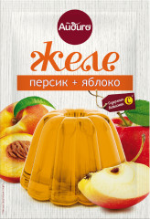 Желе «Яблоко и персик»