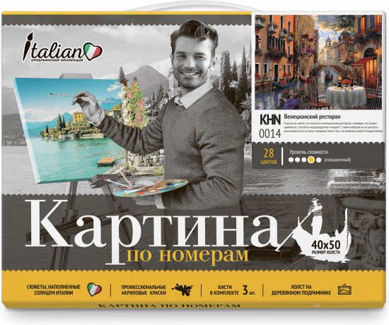 Картина по номерам