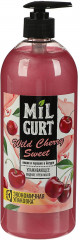 Мыло жидкое с ароматом вишни и черешни в йогурте «Milgurt»