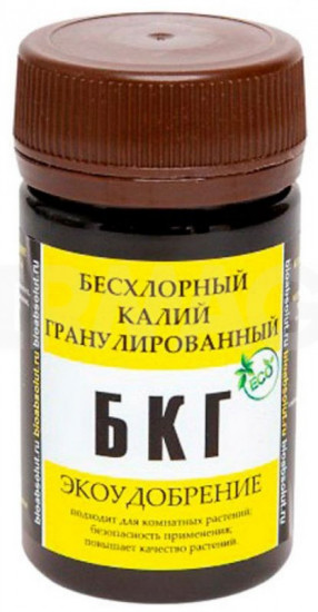Калий бесхлорный  гранулированный