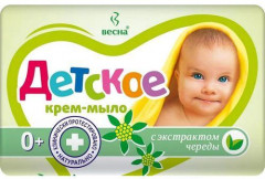Крем-мыло с экстрактом череды «Детское»