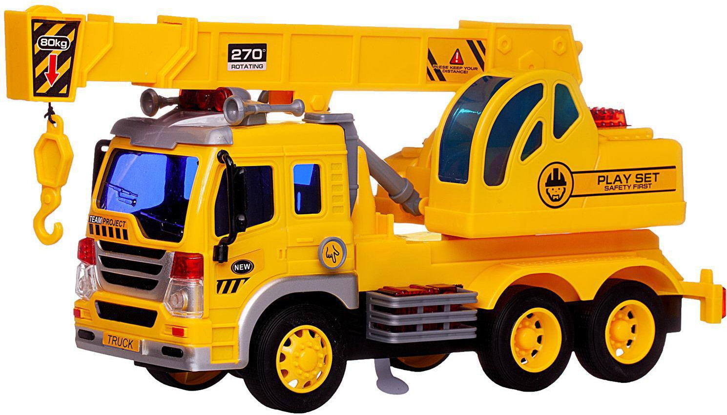 Машина инерционная «Автокран» | Спецтехника | ABtoys