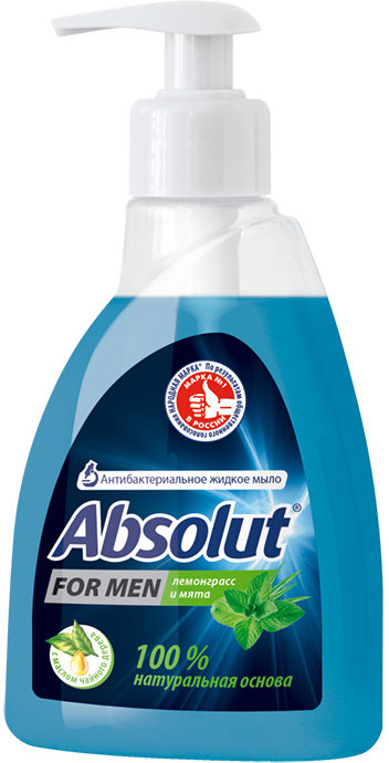 Мыло жидкое атибактериальное «Absolut For Men» | Весна